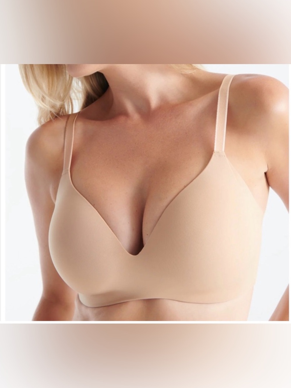 KNIX WingWoman Contour Bra Warm Sand Brand New Size Size 7 (36DD/E,38DD/E)